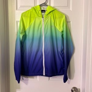Ombré Windbreaker Jacket